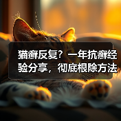 猫癣反复?一年抗癣经验分享,彻底根除方法大公开!(图3) 猫癣反复?一年抗癣经验分享,彻底根除方法大公开!(图3)