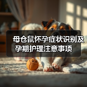 母仓鼠怀孕症状识别及孕期护理注意事项(图2)