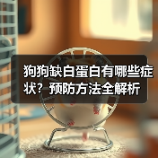 狗狗缺白蛋白有哪些症状?预防方法全解析(图2) 狗狗缺白蛋白有哪些症状?预防方法全解析(图2)