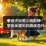泰迪犬如何正确配种?掌握关键时机确保后代健康(图1) 泰迪犬如何正确配种?掌握关键时机确保后代健康(图1)