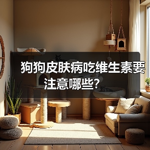 狗狗皮肤病吃维生素要注意哪些?(图1) 狗狗皮肤病吃维生素要注意哪些?(图1)