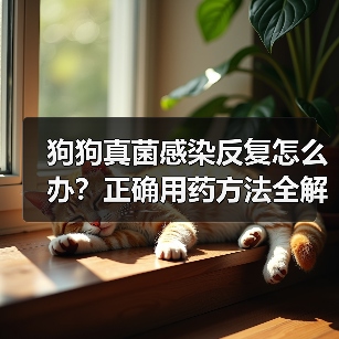 狗狗真菌感染反复怎么办?正确用药方法全解析(图4) 狗狗真菌感染反复怎么办?正确用药方法全解析(图4)