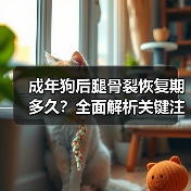 成年狗后腿骨裂恢复期多久?全面解析关键注意事项(图2) 成年狗后腿骨裂恢复期多久?全面解析关键注意事项(图2)