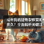 成年狗后腿骨裂恢复期多久?全面解析关键注意事项(图3) 成年狗后腿骨裂恢复期多久?全面解析关键注意事项(图3)