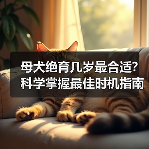 母犬绝育几岁最合适?科学掌握最佳时机指南(图3) 母犬绝育几岁最合适?科学掌握最佳时机指南(图3)