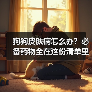 狗狗皮肤病怎么办?必备药物全在这份清单里(图2) 狗狗皮肤病怎么办?必备药物全在这份清单里(图2)