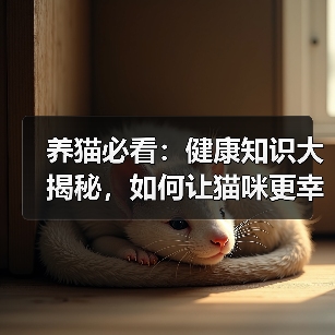 养猫必看：健康知识大揭秘，如何让猫咪更幸福？(图2)