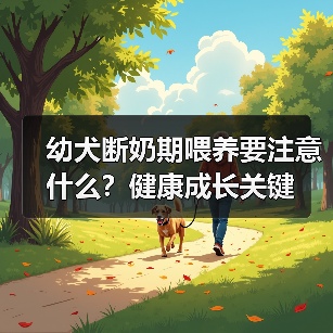 幼犬断奶期喂养要注意什么？健康成长关键(图1)
