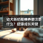 幼犬断奶期喂养要注意什么？健康成长关键(图3)
