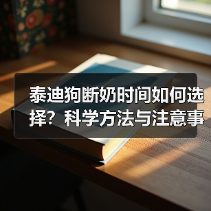 泰迪狗断奶时间如何选择?科学方法与注意事项全解析(图1) 泰迪狗断奶时间如何选择?科学方法与注意事项全解析(图1)