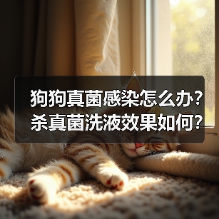 狗狗真菌感染怎么办?杀真菌洗液效果如何?(图1) 狗狗真菌感染怎么办?杀真菌洗液效果如何?(图1)