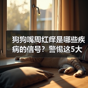 狗狗嘴周红痒是哪些疾病的信号？警惕这5大原因！(图4)