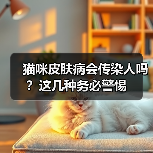 猫咪皮肤病会传染人吗？这几种务必警惕(图3)