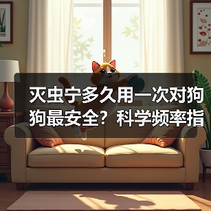 灭虫宁多久用一次对狗狗最安全?科学频率指南(图4) 灭虫宁多久用一次对狗狗最安全?科学频率指南(图4)