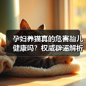 孕妇养猫真的危害胎儿健康吗?权威辟谣解析(图1) 孕妇养猫真的危害胎儿健康吗?权威辟谣解析(图1)
