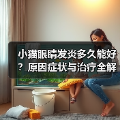 小猫眼睛发炎多久能好?原因症状与治疗全解析(图1) 小猫眼睛发炎多久能好?原因症状与治疗全解析(图1)