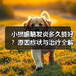 小猫眼睛发炎多久能好?原因症状与治疗全解析(图3) 小猫眼睛发炎多久能好?原因症状与治疗全解析(图3)