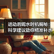 运动后喝水时机揭秘:科学建议助你精准补水(图1) 运动后喝水时机揭秘:科学建议助你精准补水(图1)