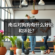 南瓜对狗狗有什么好处和坏处?(图4) 南瓜对狗狗有什么好处和坏处?(图4)