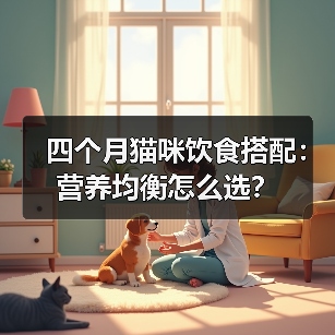 四个月猫咪饮食搭配：营养均衡怎么选？(图1)
