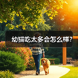 幼猫吃太多会怎么样?(图2) 幼猫吃太多会怎么样?(图2)