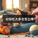 幼猫吃太多会怎么样?(图4) 幼猫吃太多会怎么样?(图4)
