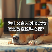 为什么有人讨厌宠物?怎么改变这种心理?(图2) 为什么有人讨厌宠物?怎么改变这种心理?(图2)
