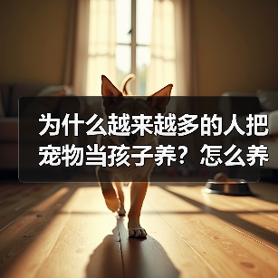 为什么越来越多的人把宠物当孩子养？怎么养才对？(图3)