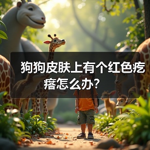 狗狗皮肤上有个红色疙瘩怎么办?(图3) 狗狗皮肤上有个红色疙瘩怎么办?(图3)