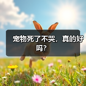 宠物死了不哭,真的好吗?(图2) 宠物死了不哭,真的好吗?(图2)
