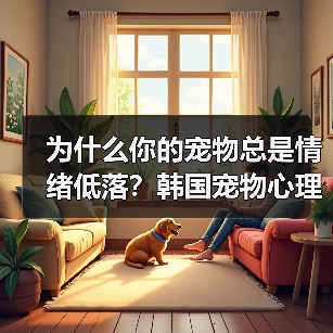 为什么你的宠物总是情绪低落?韩国宠物心理治疗师教你如何改善(图1) 为什么你的宠物总是情绪低落?韩国宠物心理治疗师教你如何改善(图1)