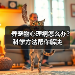 养宠物心理病怎么办?科学方法帮你解决(图4) 养宠物心理病怎么办?科学方法帮你解决(图3)