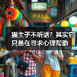 猫主子不听话？其实它只是在寻求心理帮助(图1)