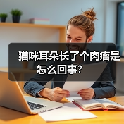 猫咪耳朵长了个肉瘤是怎么回事?(图1) 猫咪耳朵长了个肉瘤是怎么回事?(图1)