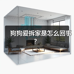 狗狗爱拆家是怎么回事？(图3)
