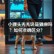 小猫头秃秃块是猫癣吗?如何准确区分?(图2) 小猫头秃秃块是猫癣吗?如何准确区分?(图2)