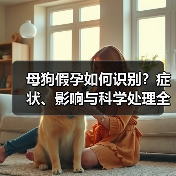 母狗假孕如何识别？症状、影响与科学处理全解析(图1)