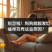 别忽视!狗狗屁股发红瘙痒竟有这些原因?(图2) 别忽视!狗狗屁股发红瘙痒竟有这些原因?(图2)