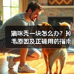 猫咪秃一块怎么办？掉毛原因及正确用药指南(图2)
