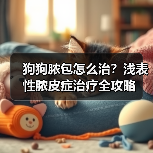 狗狗脓包怎么治？浅表性脓皮症治疗全攻略(图2)