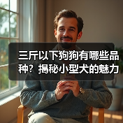 三斤以下狗狗有哪些品种?揭秘小型犬的魅力与特点(图4) 三斤以下狗狗有哪些品种?揭秘小型犬的魅力与特点(图4)