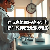 猫癣真能靠伍德氏灯判断?教你识别症状和正确检查方法(图4) 猫癣真能靠伍德氏灯判断?教你识别症状和正确检查方法(图3)