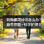 狗狗眼周掉毛怎么办?排查原因+科学护理全指南(图4) 狗狗眼周掉毛怎么办?排查原因+科学护理全指南(图4)