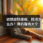 幼猫皮肤瘙痒、脱毛怎么办？用药指南大全