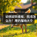 幼猫皮肤瘙痒、脱毛怎么办?用药指南大全(图2) 幼猫皮肤瘙痒、脱毛怎么办?用药指南大全(图2)