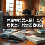 养宠物的男人是什么心理状态?其实答案很简单(图2) 养宠物的男人是什么心理状态?其实答案很简单(图2)