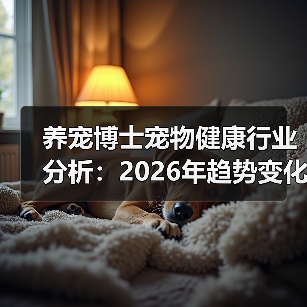 养宠博士宠物健康行业分析:2026年趋势变化与实用指南(图1) 养宠博士宠物健康行业分析:2026年趋势变化与实用指南(图1)