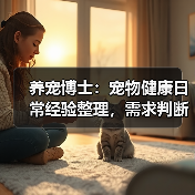 养宠博士:宠物健康日常经验整理,需求判断与避坑指南(图3) 养宠博士:宠物健康日常经验整理,需求判断与避坑指南(图3)