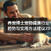 养宠博士宠物健康行业趋势与实用方法建议2026(图1) 养宠博士宠物健康行业趋势与实用方法建议2026(图1)