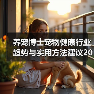 养宠博士宠物健康行业趋势与实用方法建议2026(图2) 养宠博士宠物健康行业趋势与实用方法建议2026(图2)